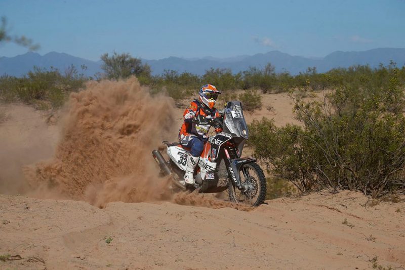 Dakar 2016: Etapa 10 Belen - La Rioja. Timpul lui Mani pe proba care a avut aproximativ 250 de km: 4h46min09sec - locul 17 în clasamentul etapei. 