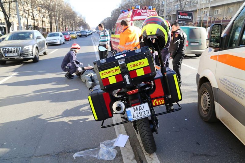 Intervenție SMURD în București