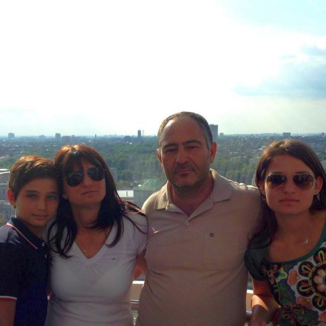 Familia Tompa, într-un moment de respiro
