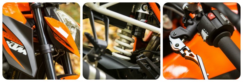 KTM Super Duke R collage