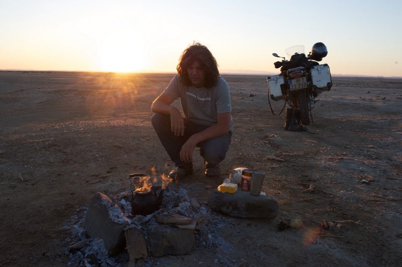 Frühstück in der Namib, Namibia