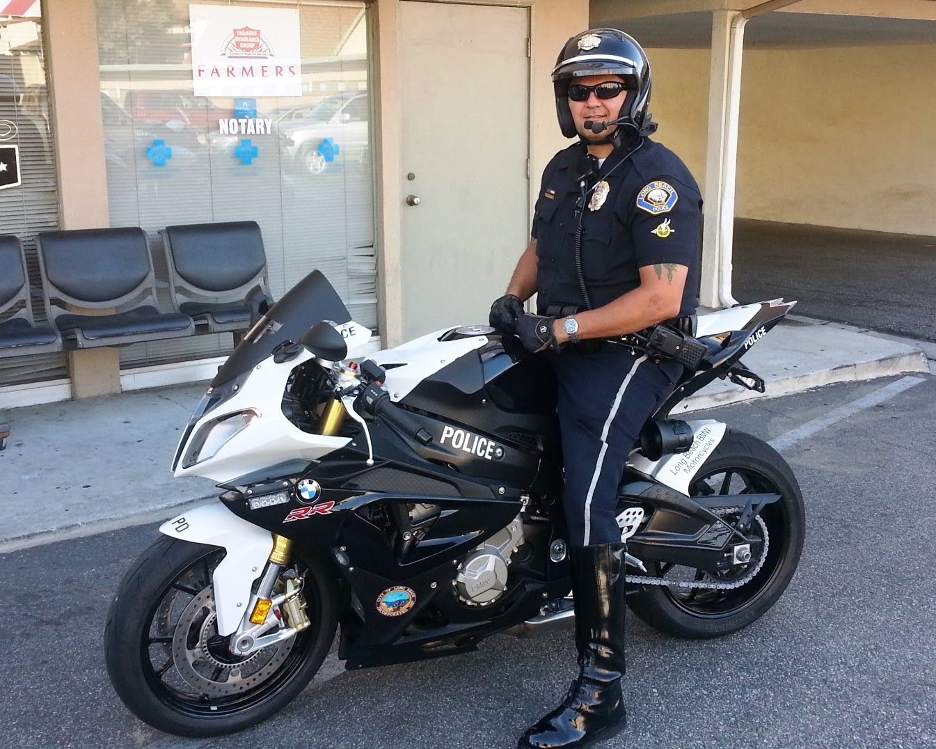 bmw police bike