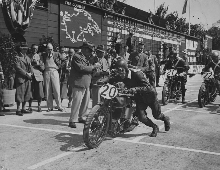 Isle of Man TT start