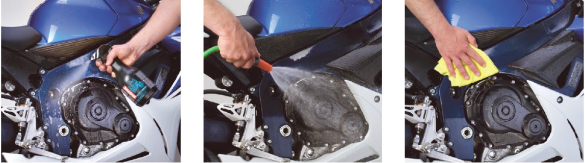 spalare motocicleta
